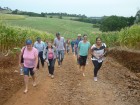 Agricultores em visita a Derrubadas.